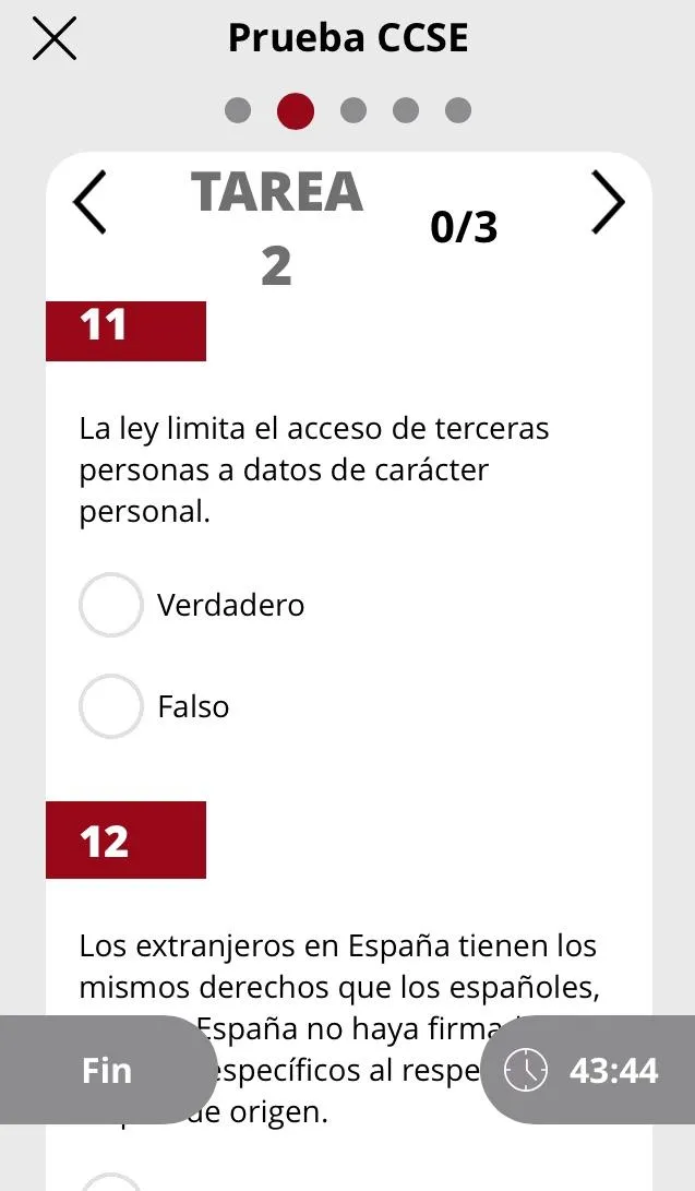 CCSE Nacionalidad Española | Indus Appstore | Screenshot