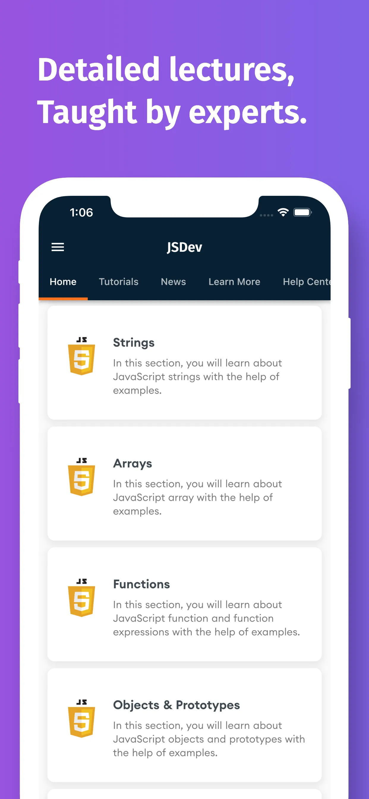 Learn JavaScript: Learn & Code | Indus Appstore | Screenshot