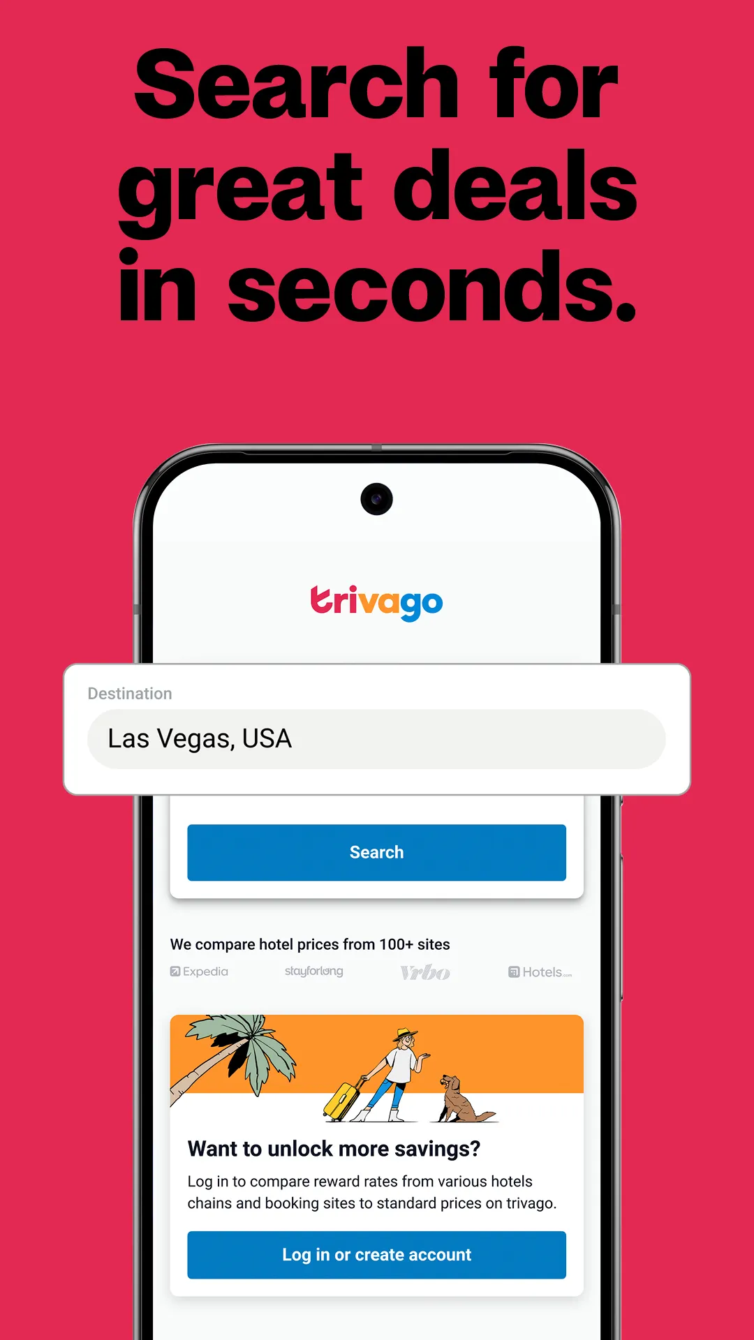 trivago: Compare hotel prices | Indus Appstore | Screenshot