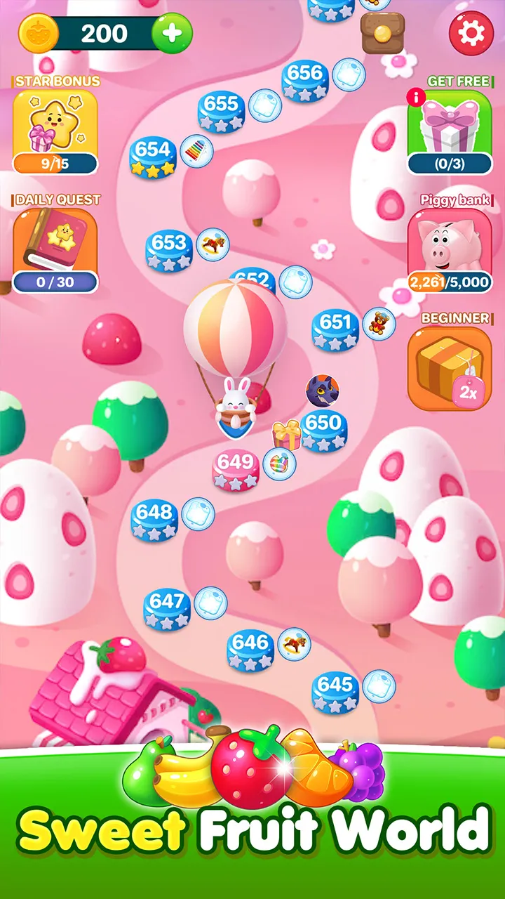 Fruit Candy Puzzle | Indus Appstore | Screenshot