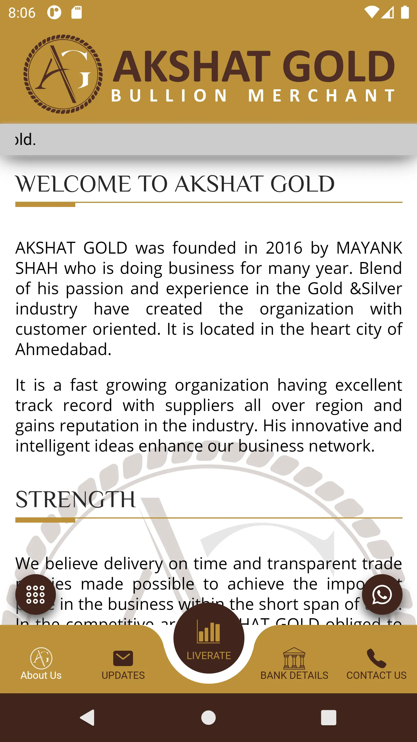 Akshat Gold | Indus Appstore | Screenshot