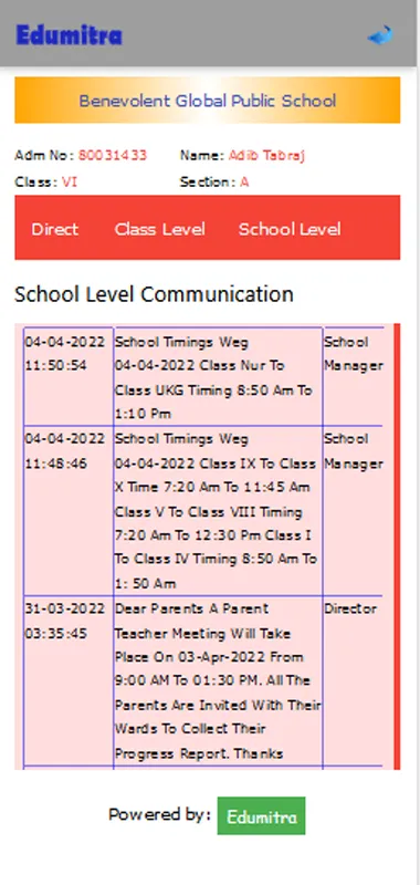 gsnApp - GSN Group Schools | Indus Appstore | Screenshot