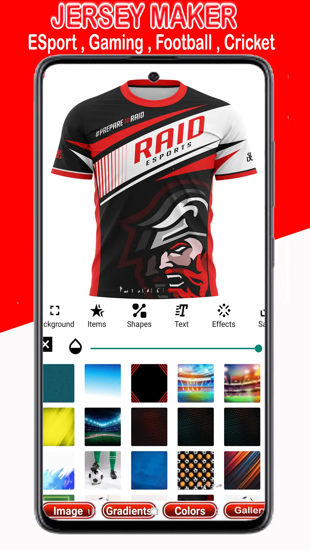 Jersey Maker Esports Gamer Art | Indus Appstore | Screenshot