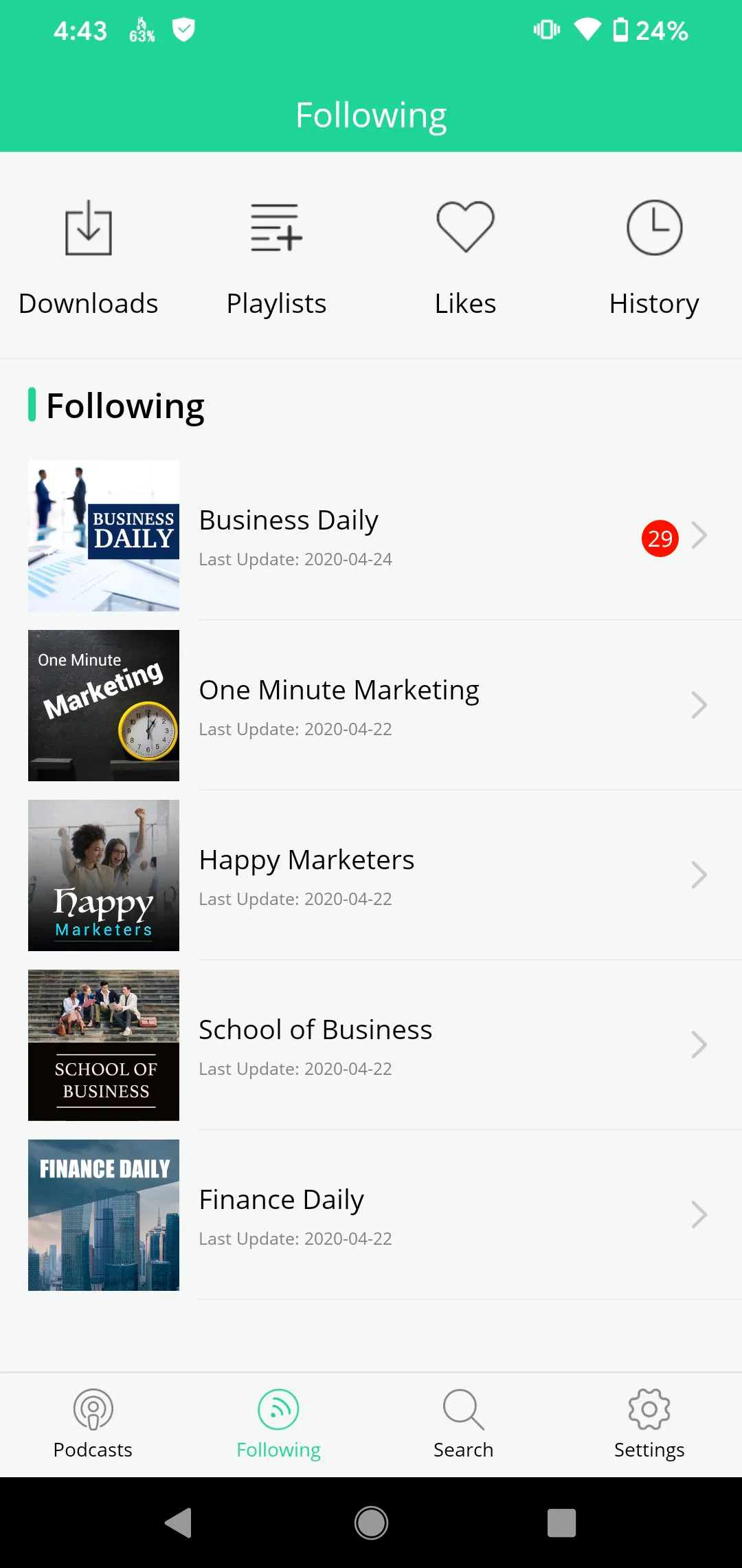 Podbean Pro | Indus Appstore | Screenshot