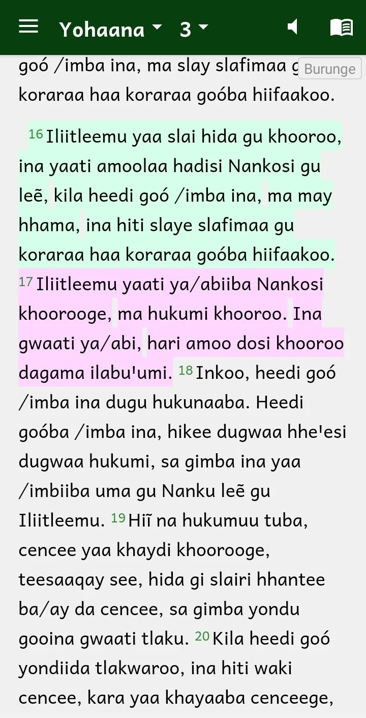 Burunge Bible with Swahili | Indus Appstore | Screenshot