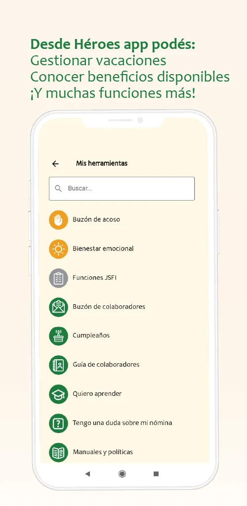 Héroes Fundación Paraguaya | Indus Appstore | Screenshot