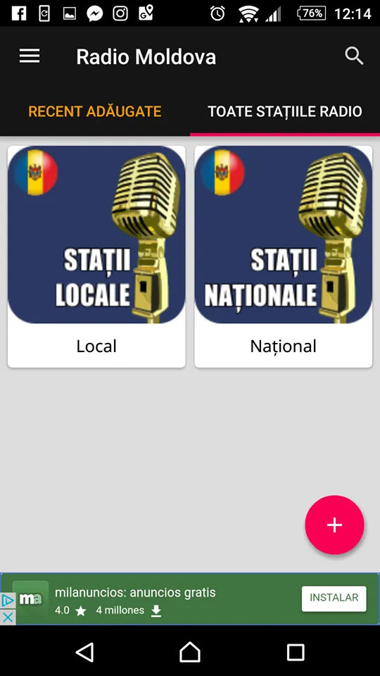 Radiouri din Moldova | Indus Appstore | Screenshot