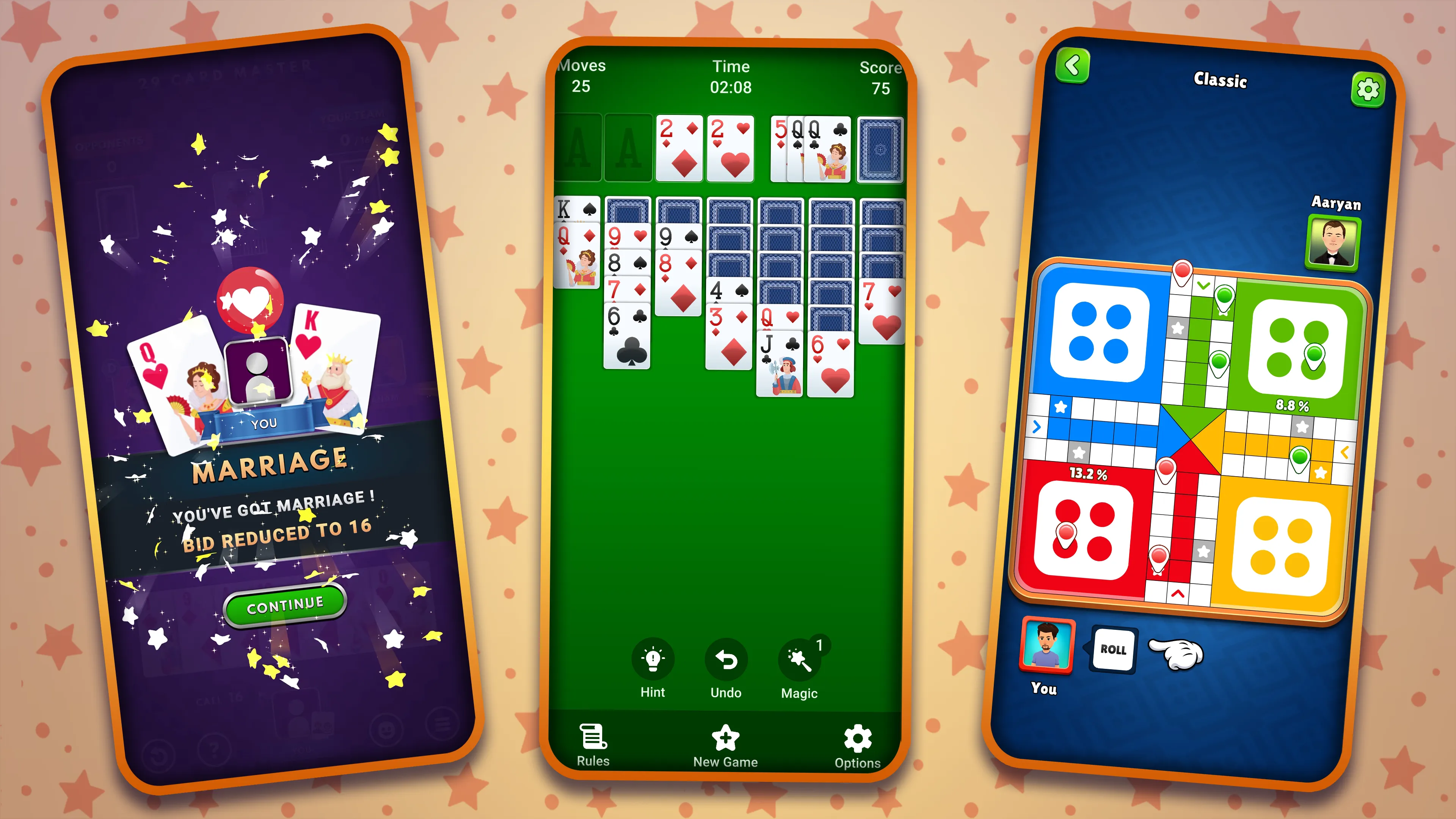 Call Break, 29, Ludo Game Pack | Indus Appstore | Screenshot