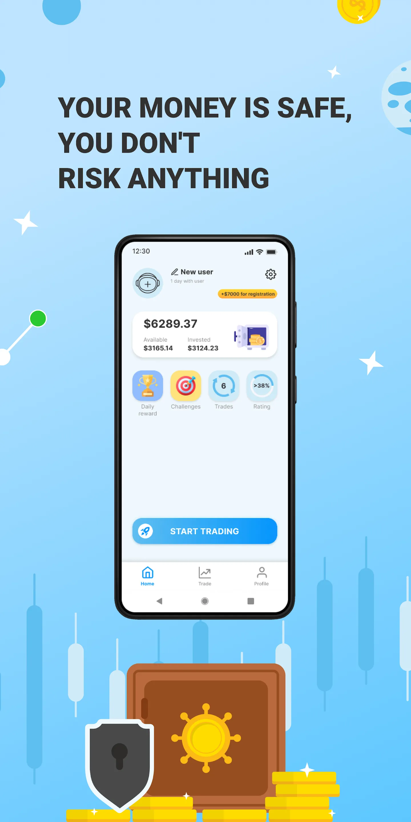 CryptoCosmic Trading Simulator | Indus Appstore | Screenshot