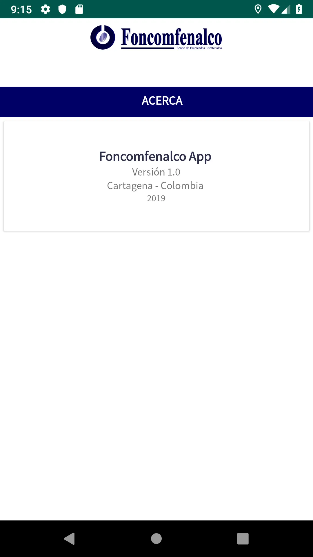 Foncomfenalco - Fondo de Emple | Indus Appstore | Screenshot