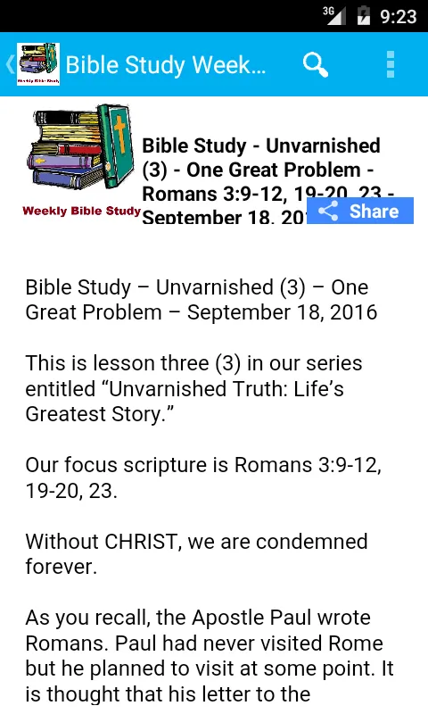 Weekend Bible Study- Weekly | Indus Appstore | Screenshot