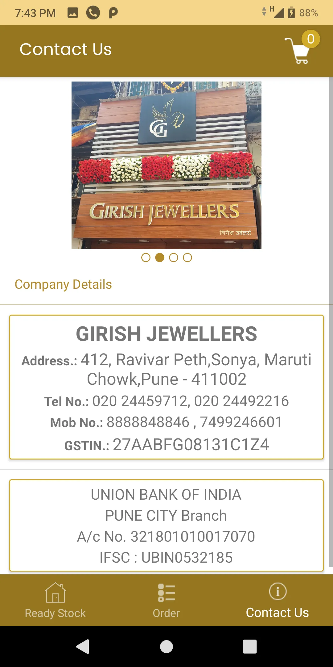 Girish Jewellers Pune | Indus Appstore | Screenshot