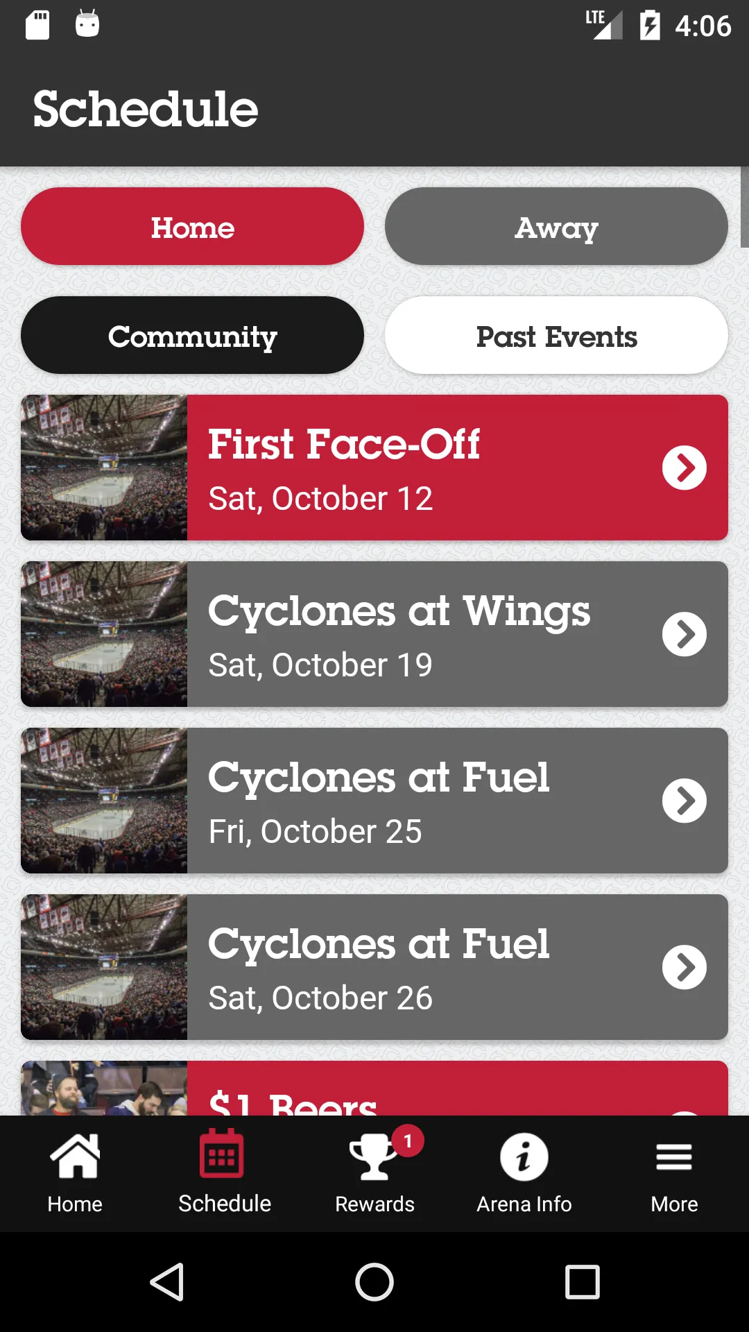 Cincinnati Cyclones | Indus Appstore | Screenshot