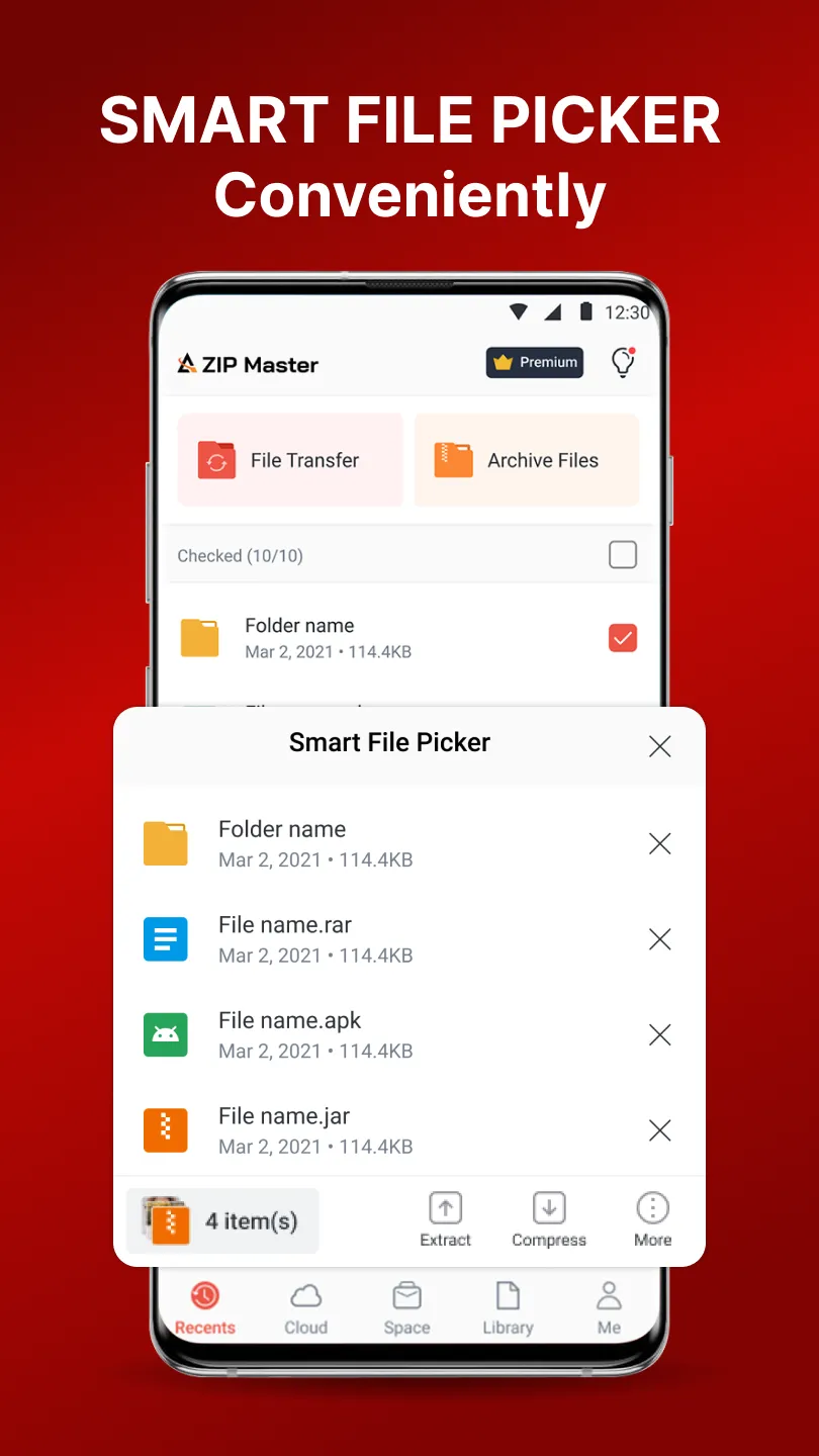 AZIP Master: ZIP / RAR, Unzip | Indus Appstore | Screenshot