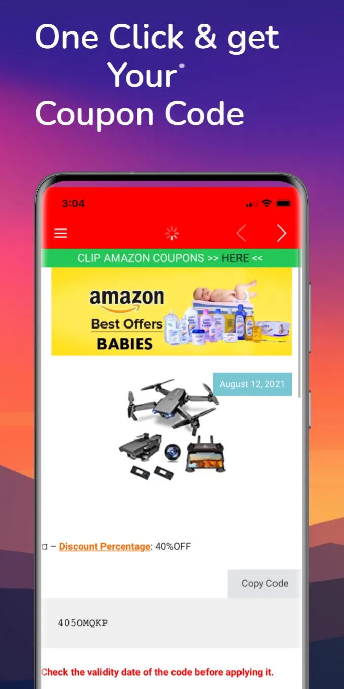 The Coupons App For Amazon USA | Indus Appstore | Screenshot