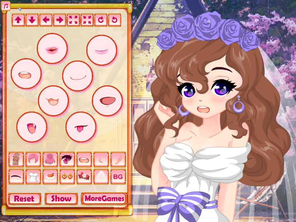 Anime Bride Avatar Maker Games | Indus Appstore | Screenshot