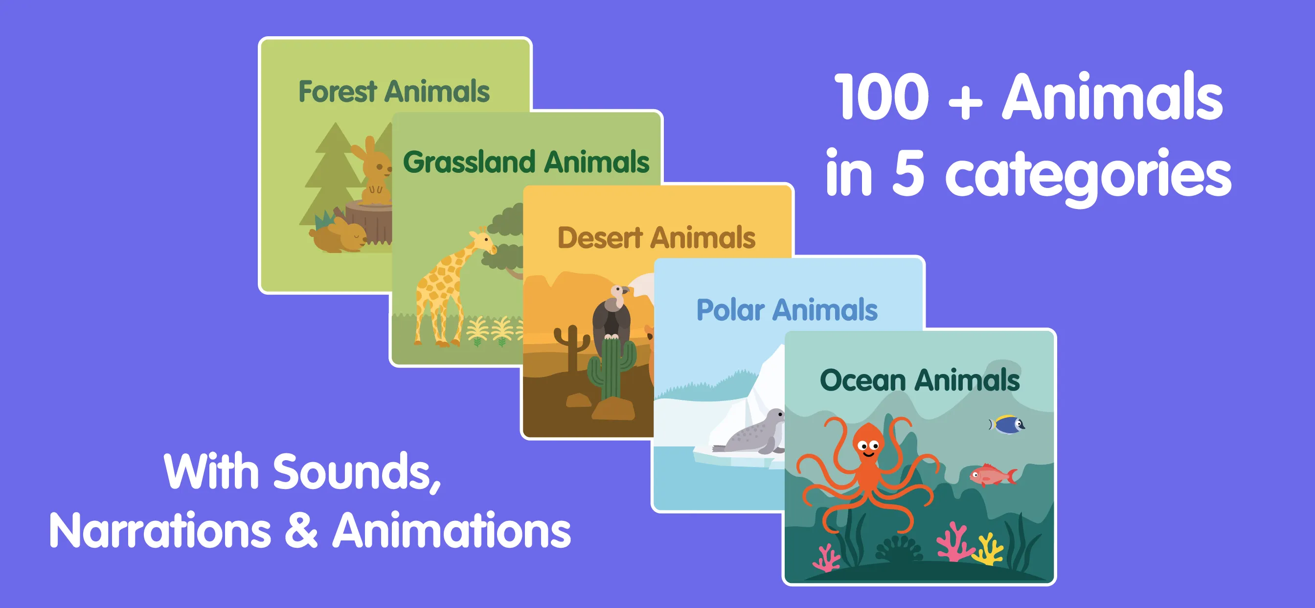 Learn Animals for Kids | Indus Appstore | Screenshot