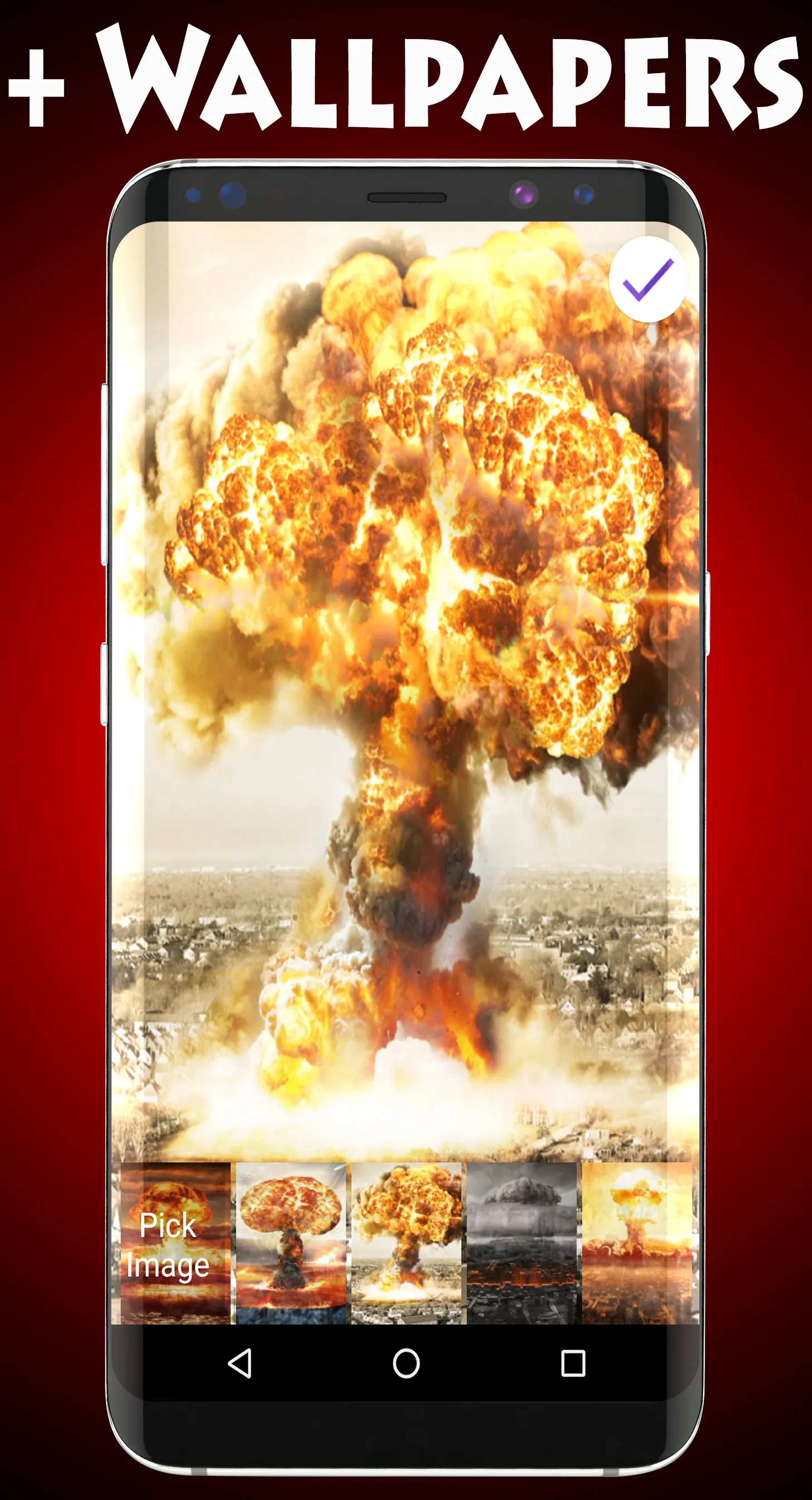 Nuclear Bomb Wallpapers & Lock | Indus Appstore | Screenshot