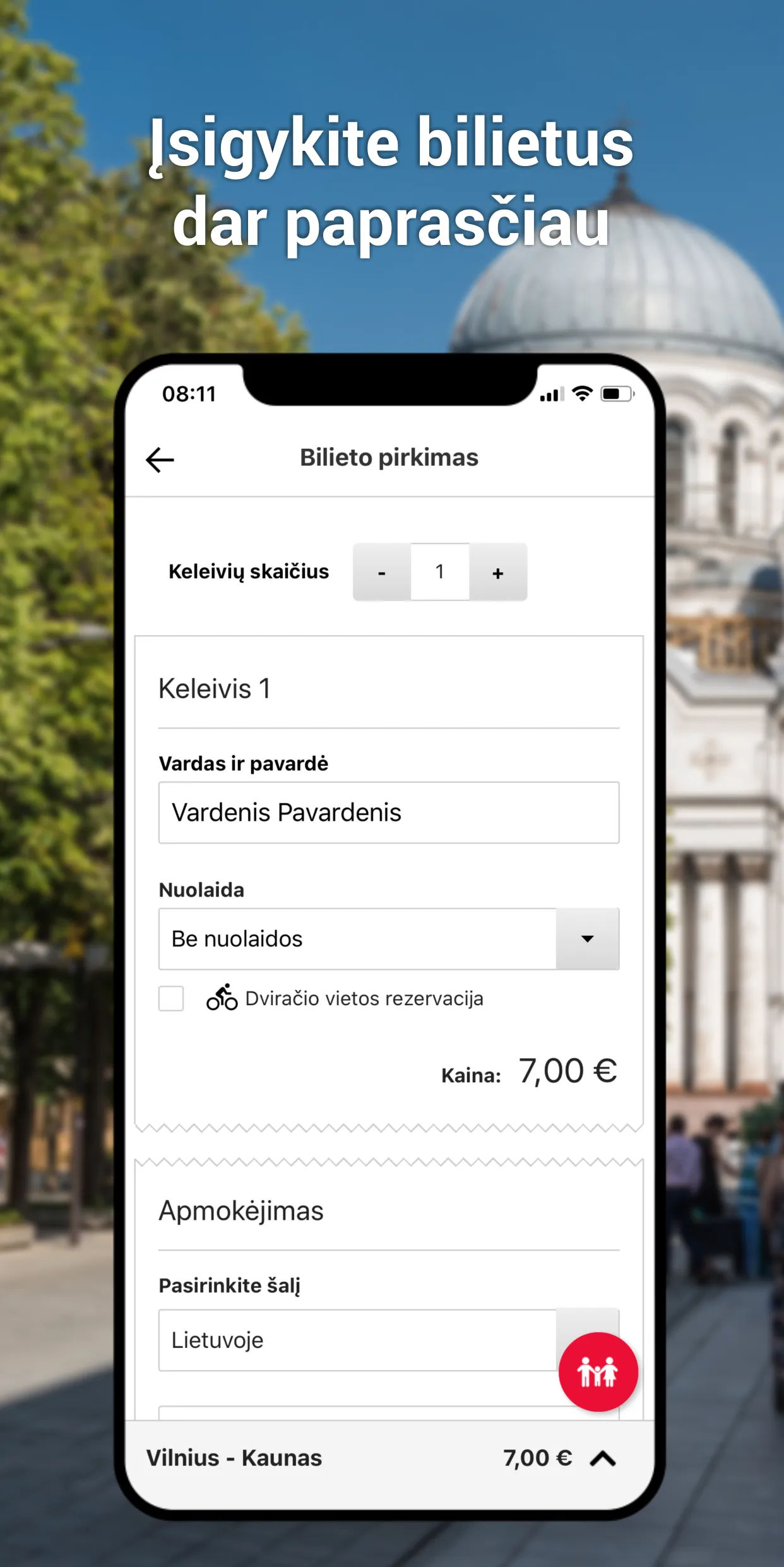 Autobusų bilietai | Indus Appstore | Screenshot