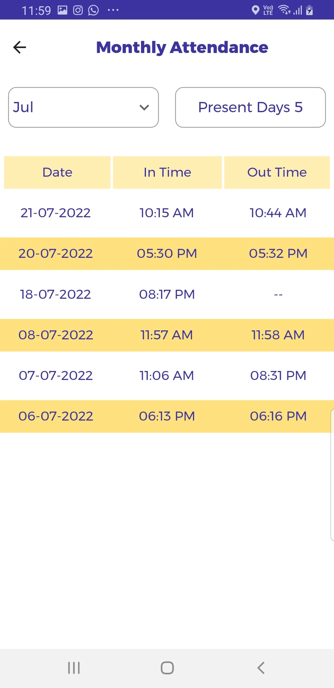 NMC Attendance | Indus Appstore | Screenshot