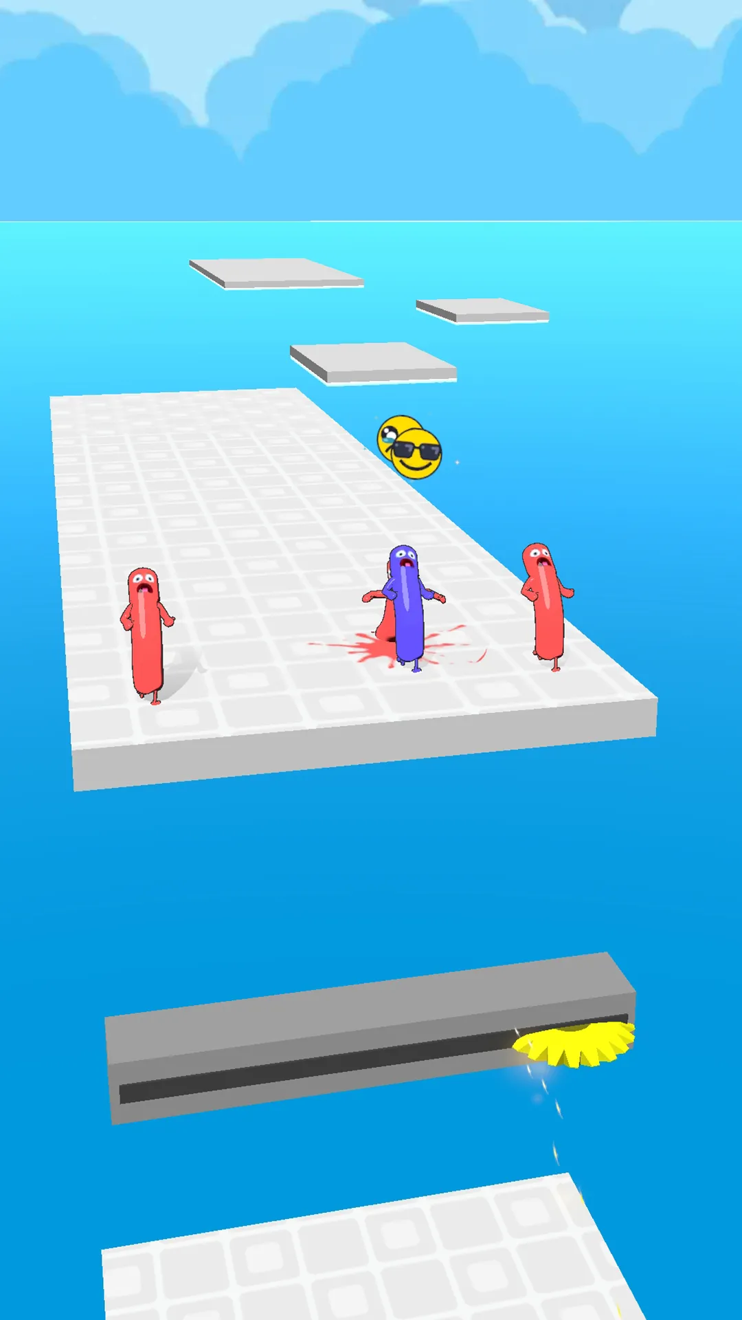 Falling Sausage - Fun Race 3D | Indus Appstore | Screenshot