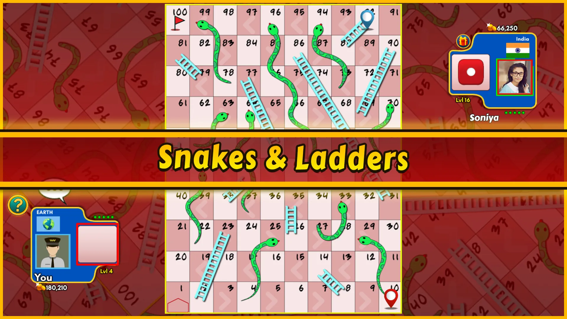 Snakes and Ladders King | Indus Appstore | Screenshot