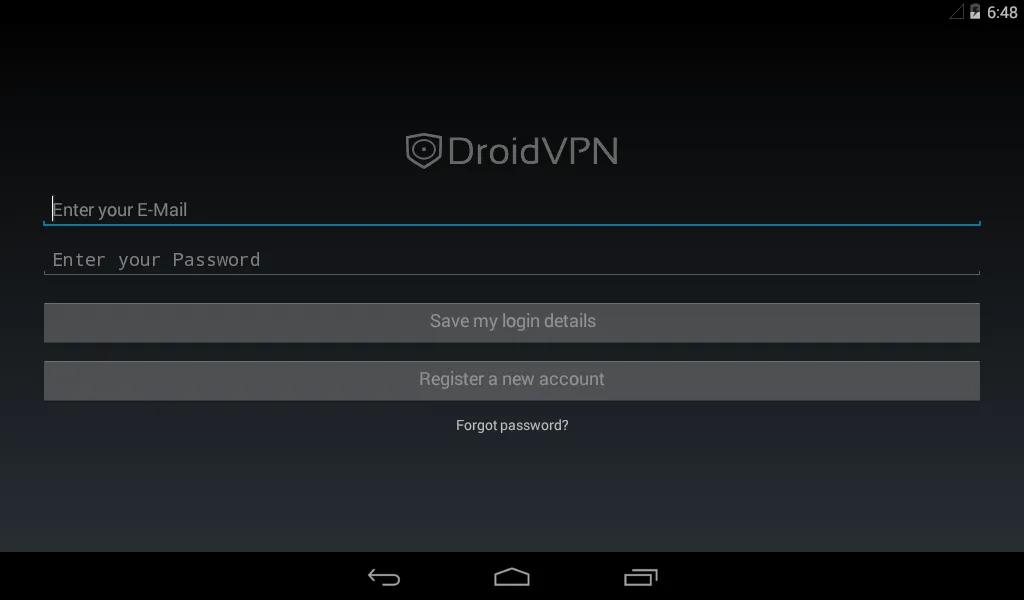 DroidVPN - Easy Android VPN | Indus Appstore | Screenshot