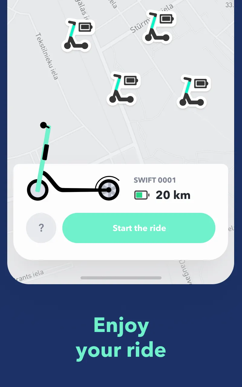 Swift Scooters - När resan är  | Indus Appstore | Screenshot