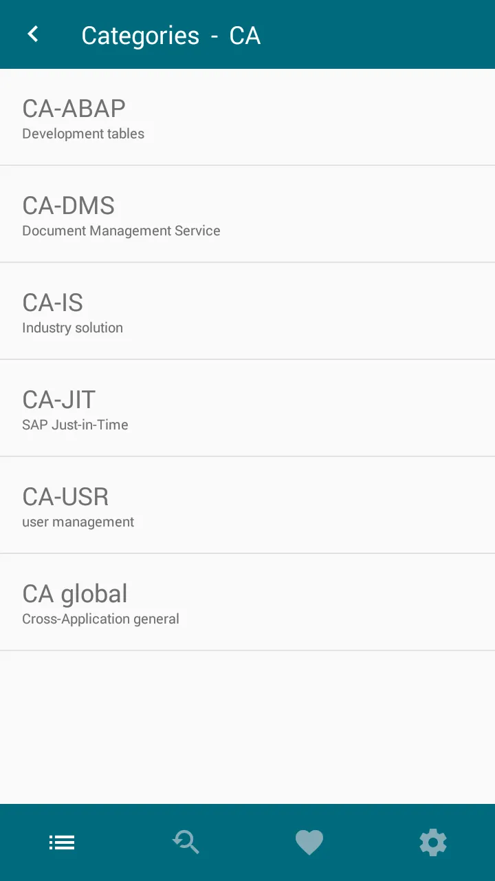 SAP Tables | Indus Appstore | Screenshot