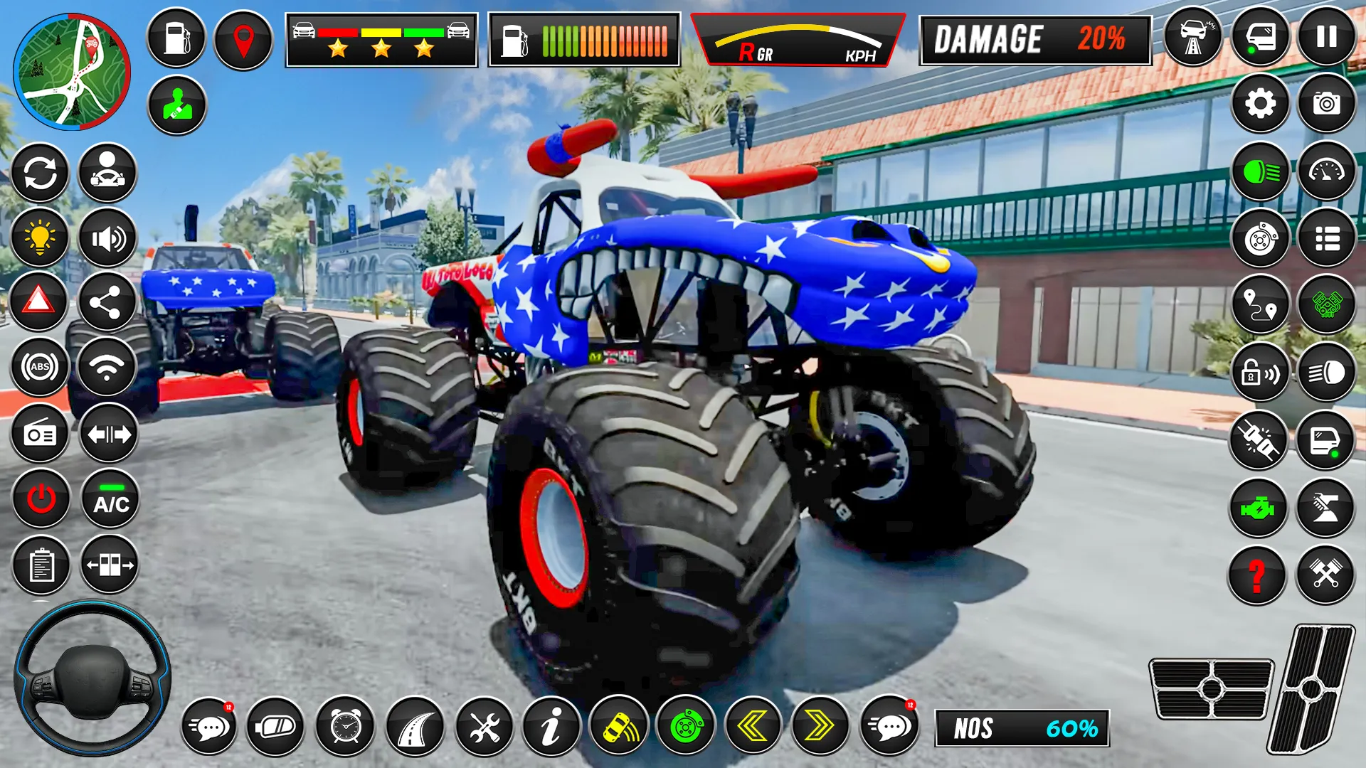 Monster Truck Stunts Racing 3D | Indus Appstore | Screenshot