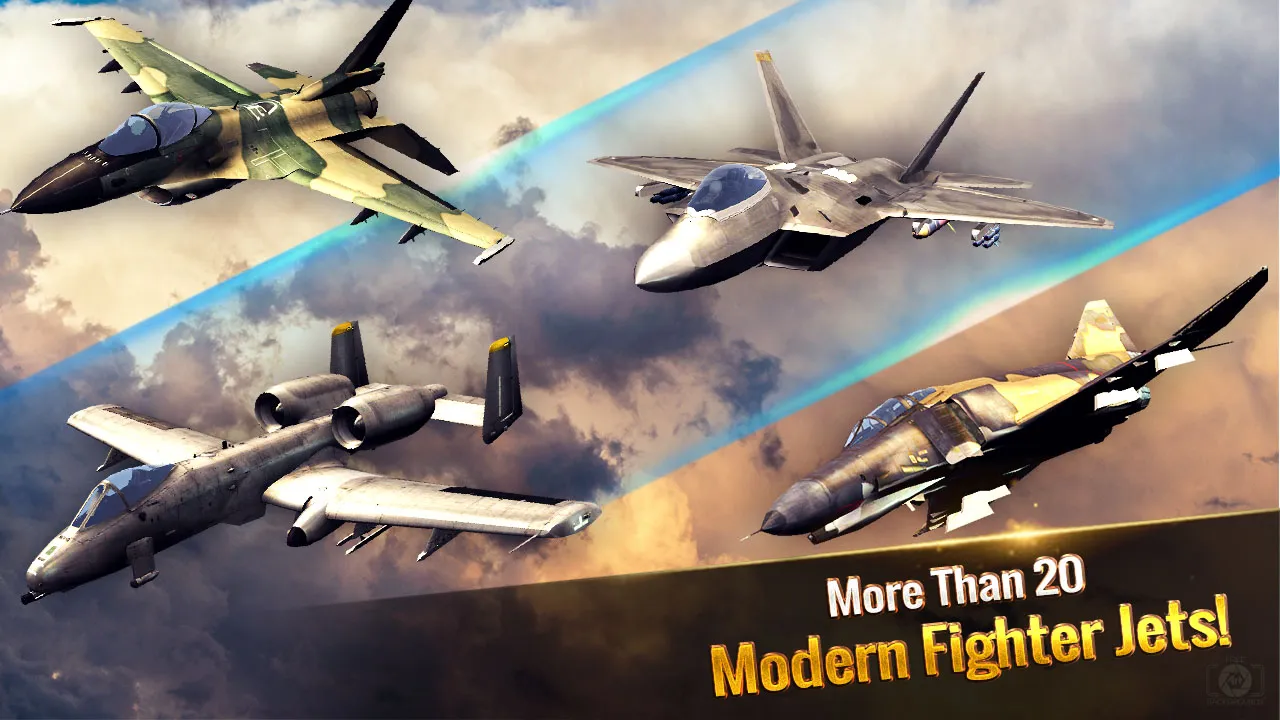 Ace Fighter: Modern Air Combat | Indus Appstore | Screenshot