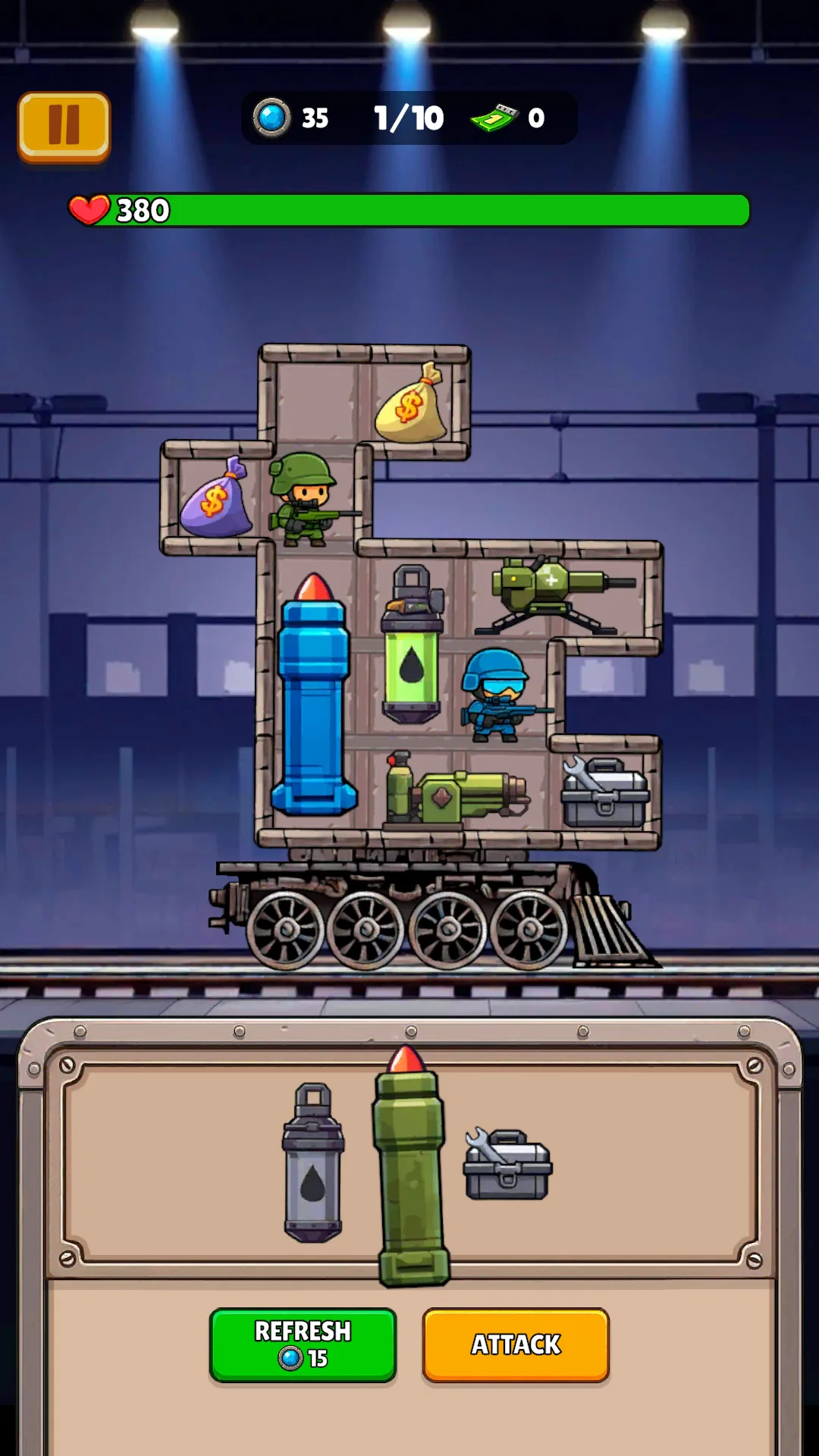 Train Attack: Merge War | Indus Appstore | Screenshot