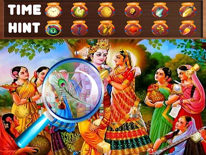 Lord Radha Krishna Hidden Object Janmashtami Game | Indus Appstore | Screenshot