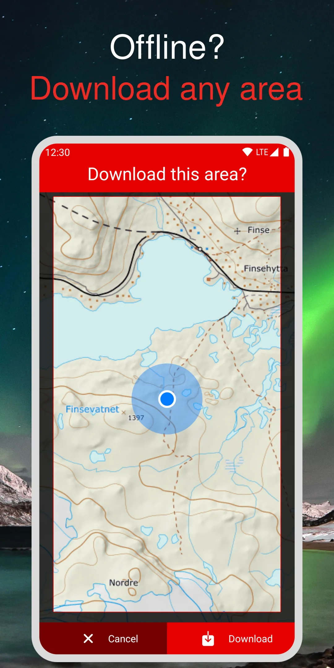 Norgeskart | Indus Appstore | Screenshot