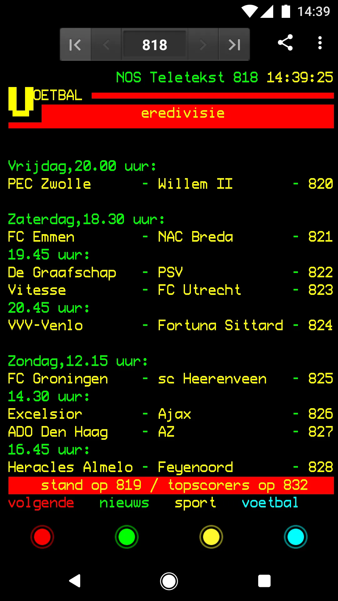 Teletekst | Indus Appstore | Screenshot