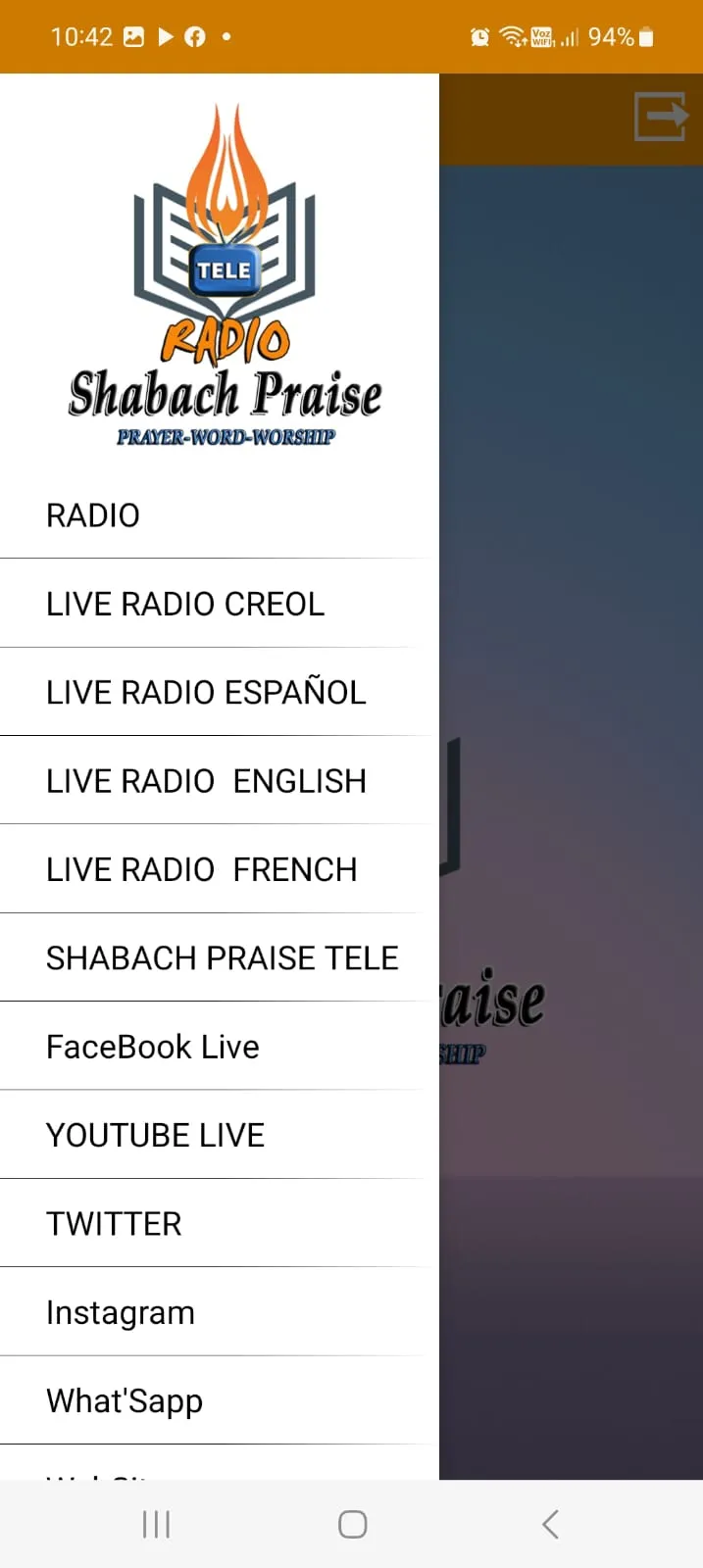 Shabach praise radio | Indus Appstore | Screenshot