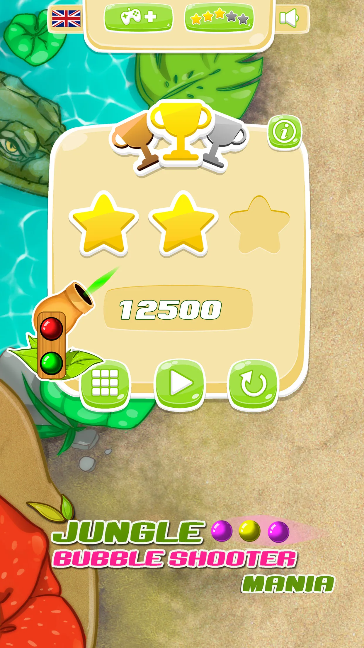 Jungle Shooter Bubble Mania | Indus Appstore | Screenshot