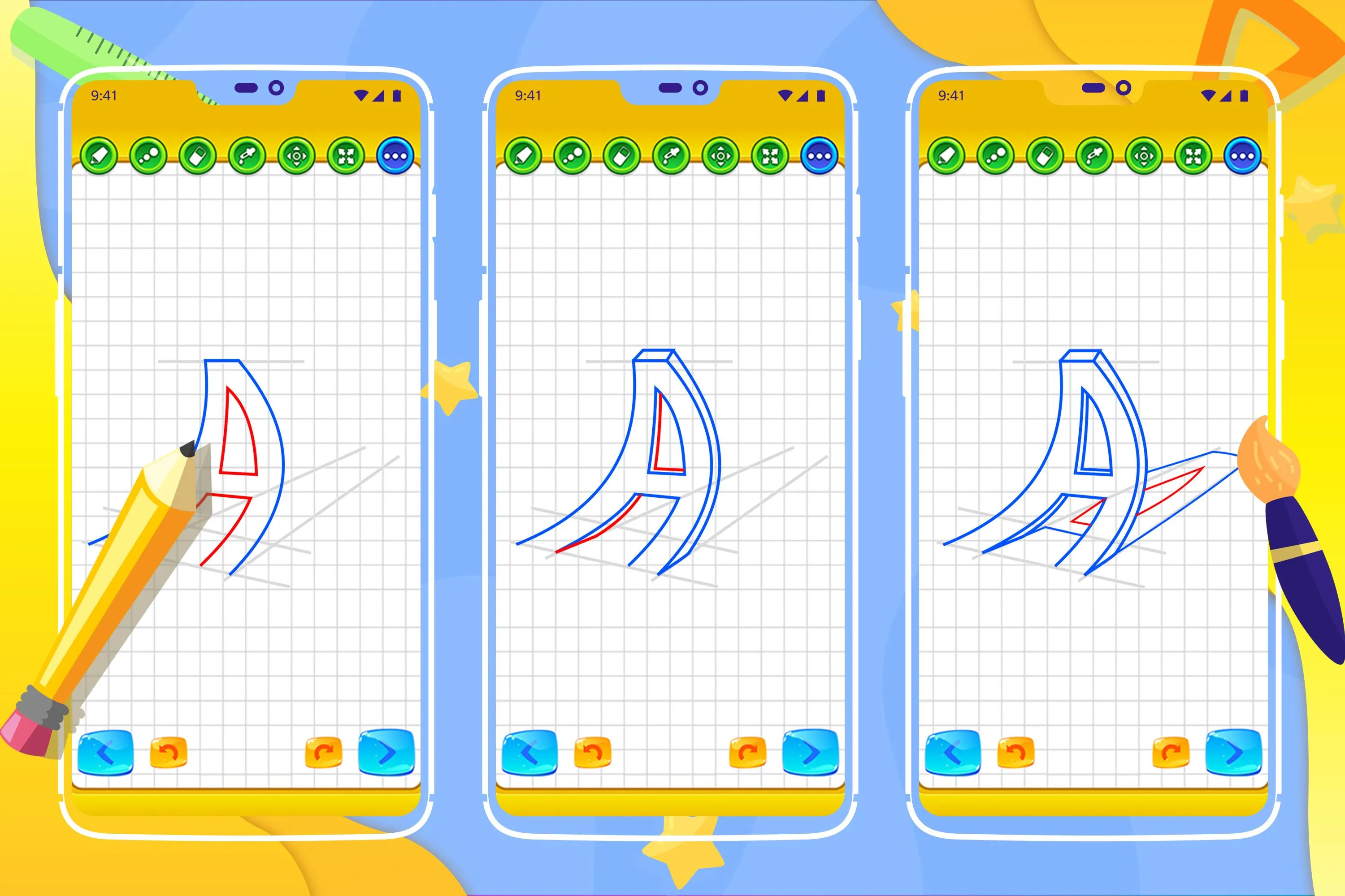 Learn How to Draw 3D Shapes | Indus Appstore | Screenshot