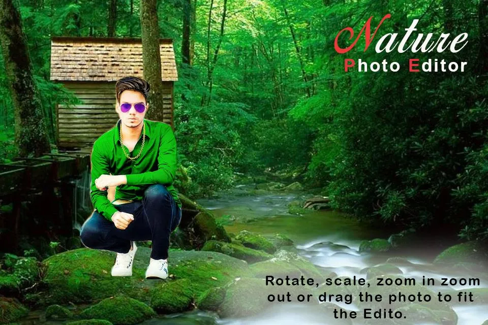 Nature Photo Frame | Indus Appstore | Screenshot