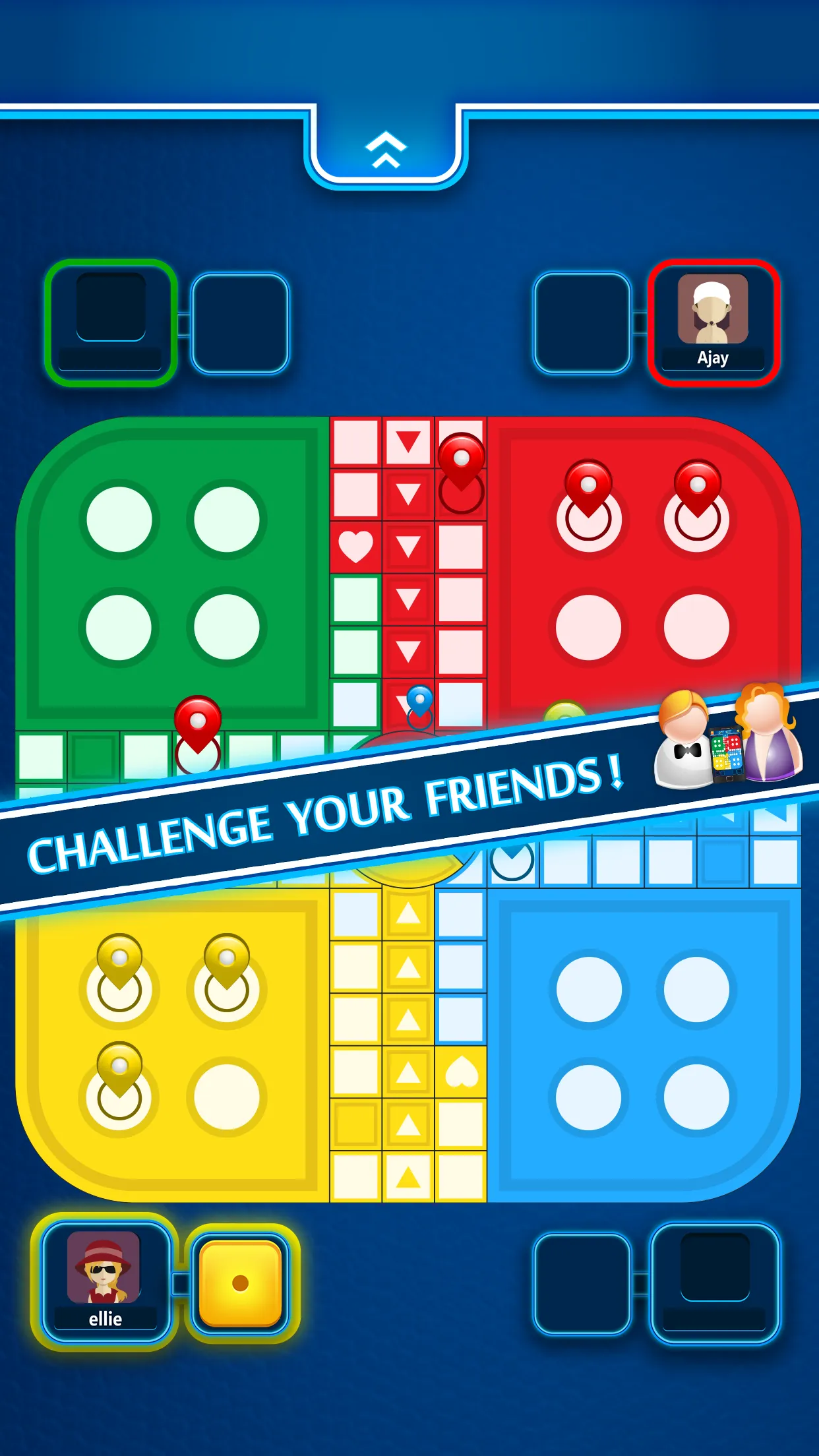 The Ludo Fun Multiplayer Game | Indus Appstore | Screenshot