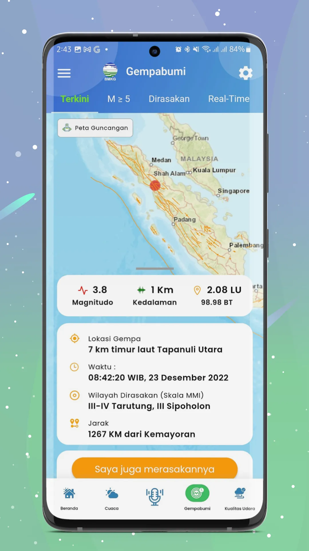 Info BMKG | Indus Appstore | Screenshot