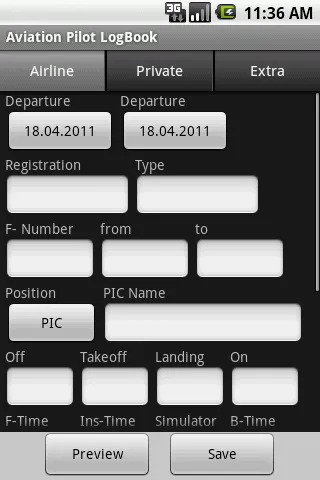 Aviation Pilot LogBook | Indus Appstore | Screenshot