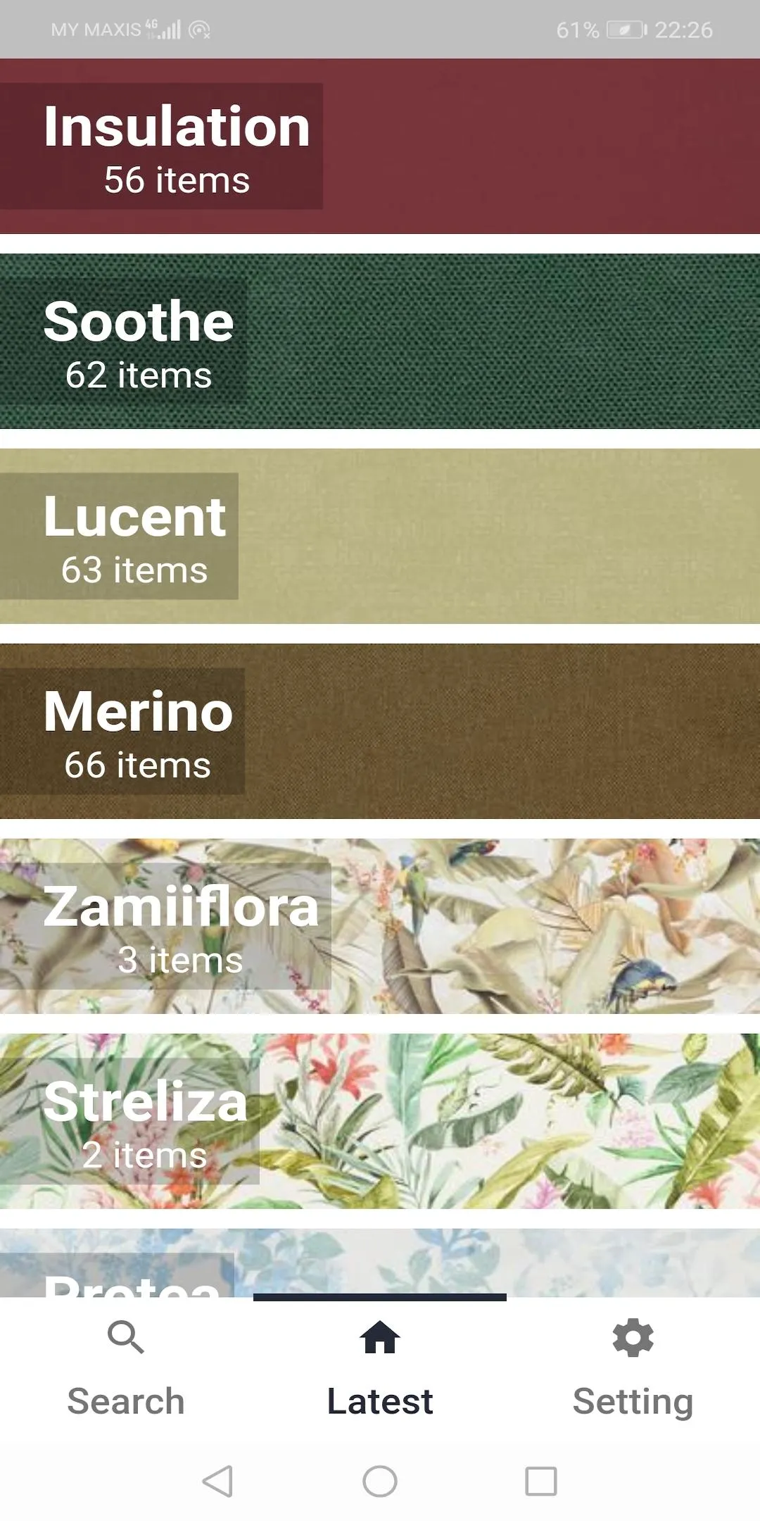 BVA Acacia Fabrics | Indus Appstore | Screenshot