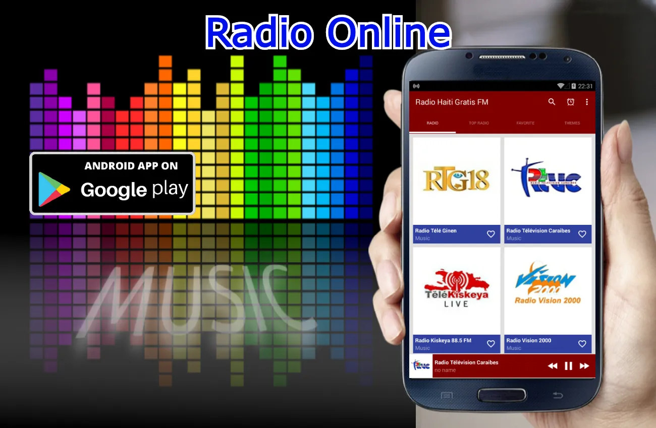 Radio Haiti Stations Online | Indus Appstore | Screenshot