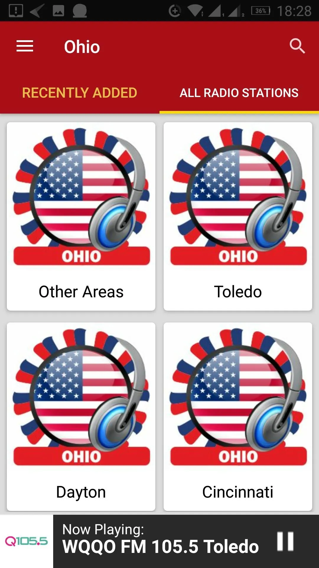 Ohio Radio Stations - USA | Indus Appstore | Screenshot