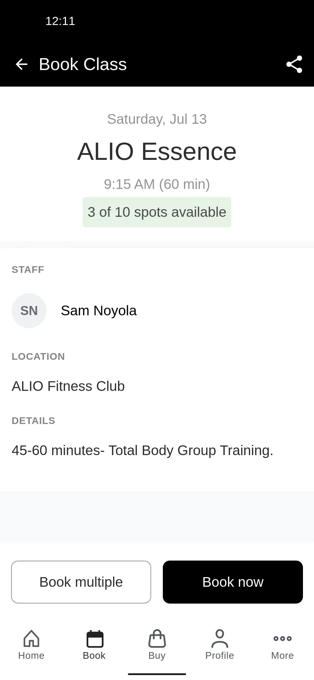 ALIO Fitness | Indus Appstore | Screenshot