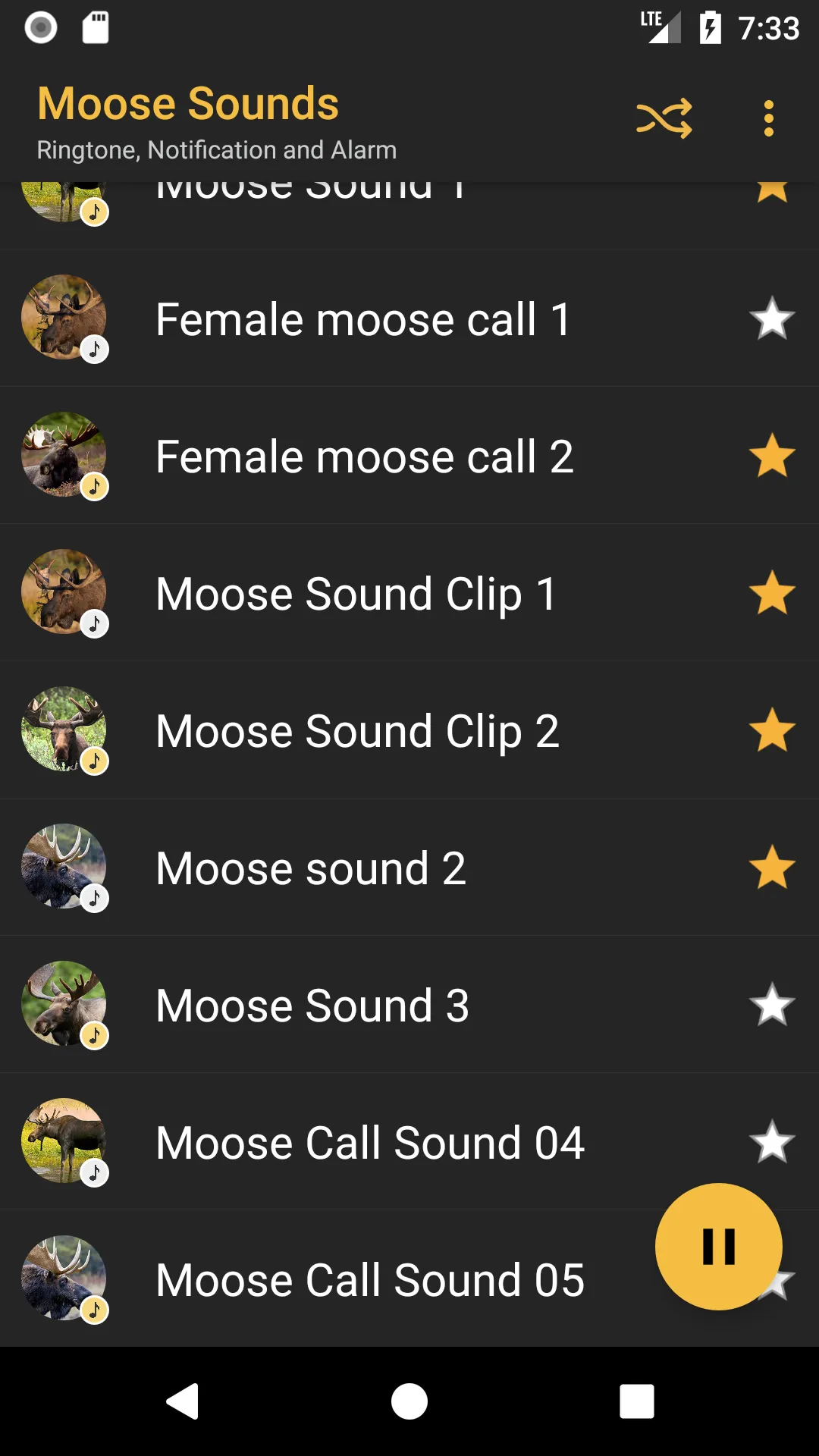 Moose Sounds | Indus Appstore | Screenshot