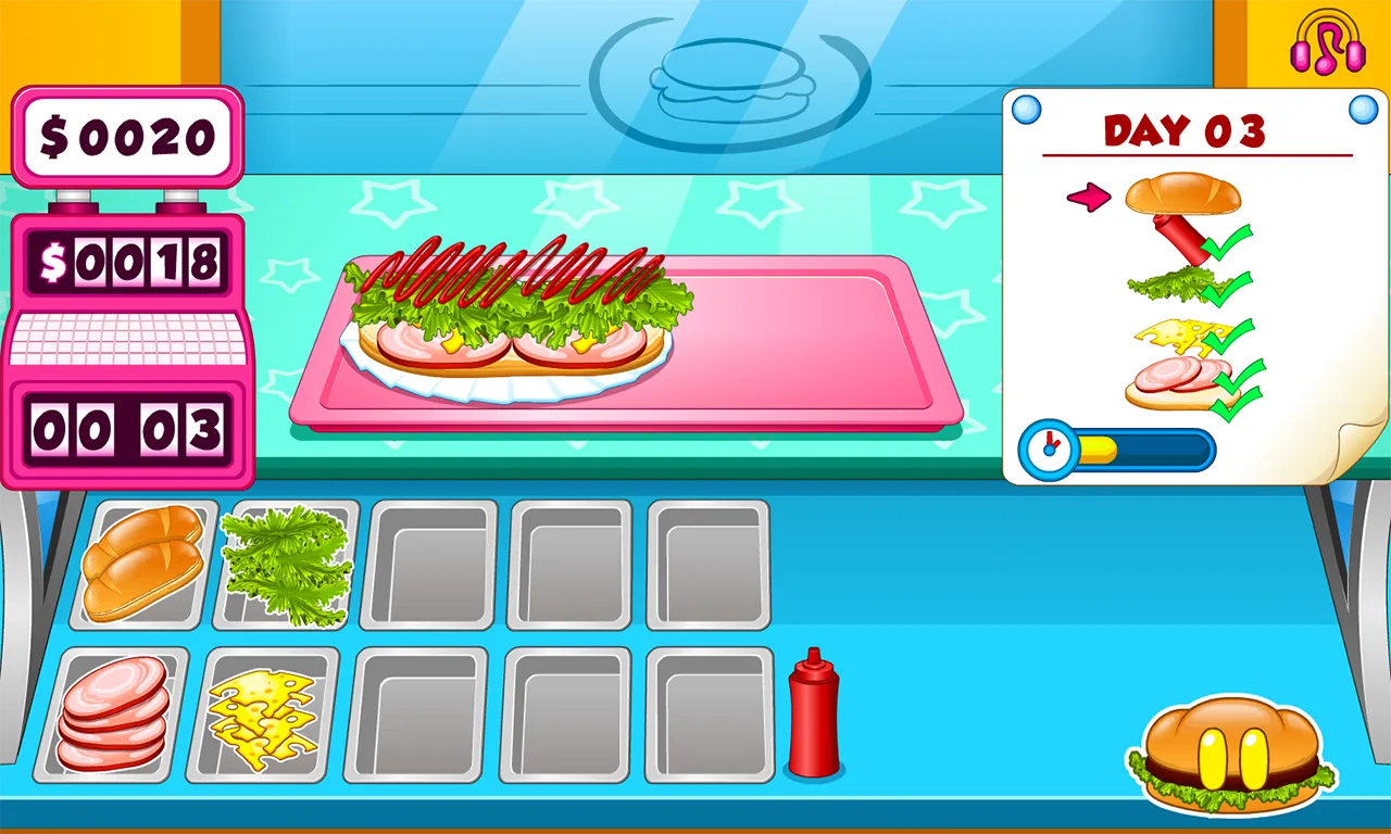 Go Fast Cooking Sandwiches | Indus Appstore | Screenshot