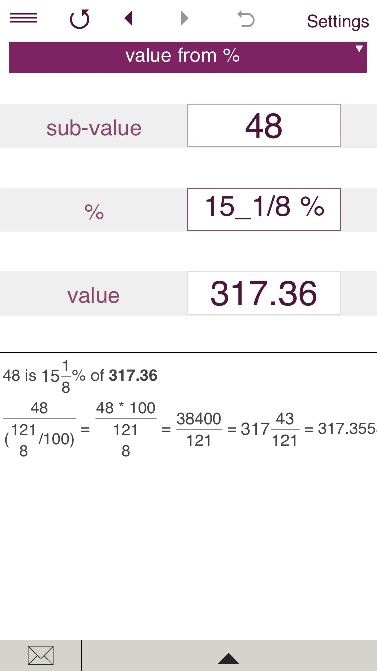 Percentage Calculator | Indus Appstore | Screenshot