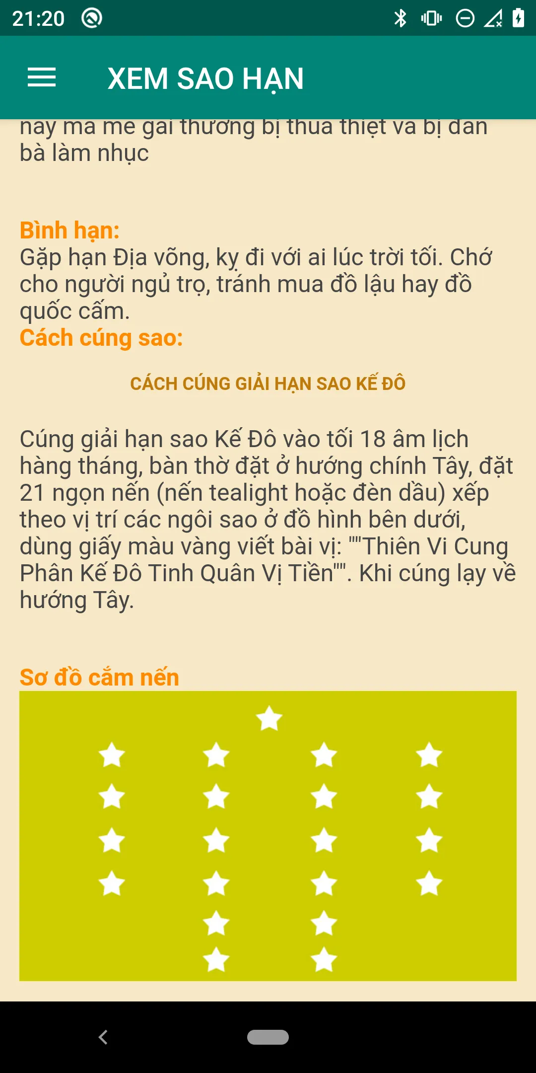 Vận hạn, sao tốt xấu 2024 | Indus Appstore | Screenshot